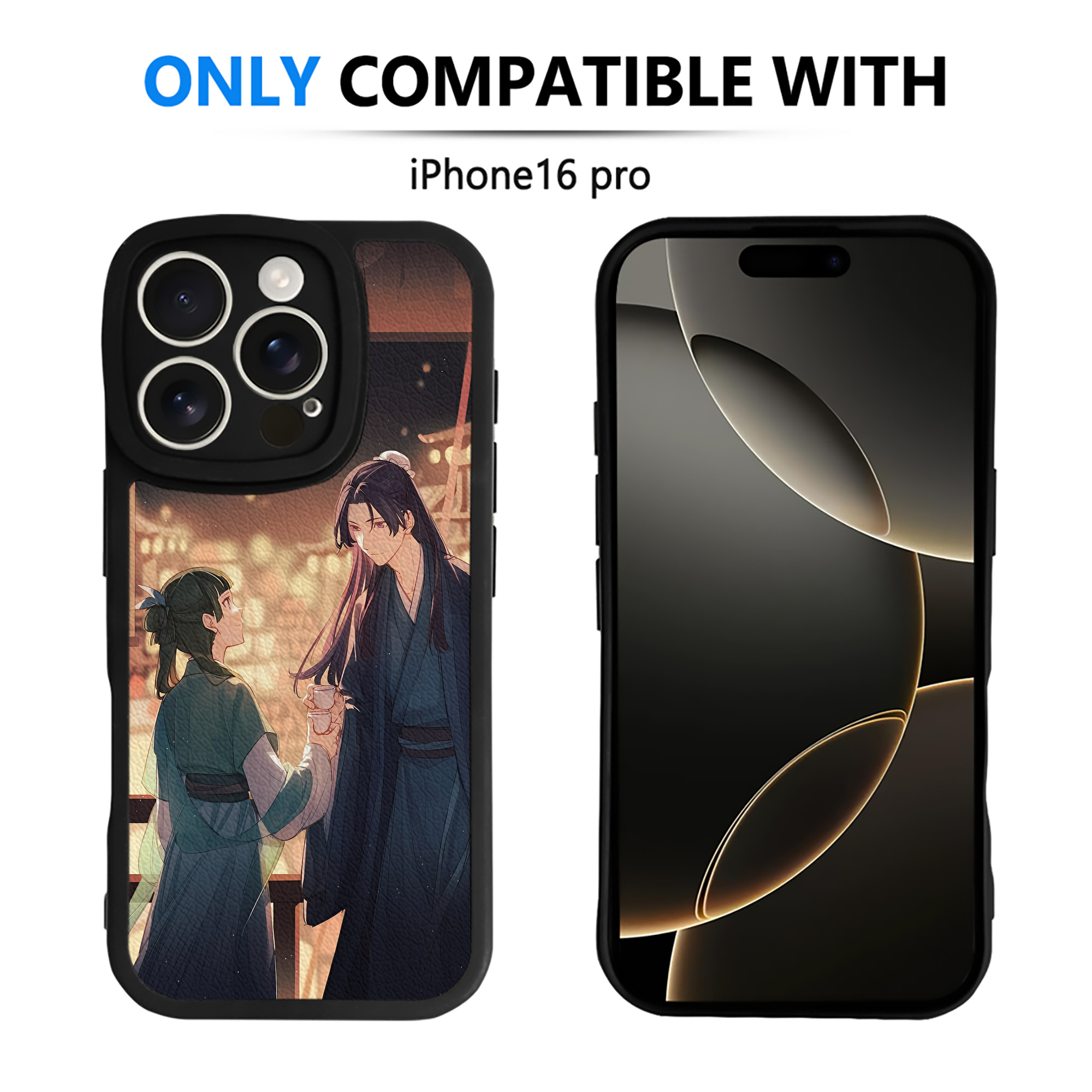 薬屋のひとりごと The Apothecary Diaries 【iPhone 16シリーズ対応】シリコンスマホケース（レザー調） 材質：シリコン